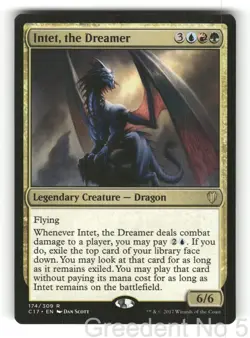 Intet, the Dreamer 174 Rare Commander 2017 Magic: The Gathering Near Mint - Image 1