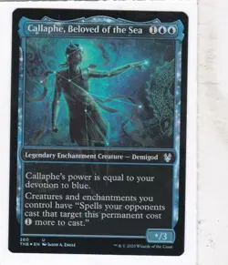 MTG: Theros Beyond Death: Foil: Callaphe, Beloved of the Sea (Showcase) - Image 1