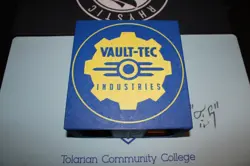 Fallout themed MTG EDH Commander Card Case , 4 deck party box - Image 1