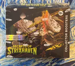 New Sealed MTG Magic The Gathering Secrets Of Strixhaven Collector Booster Box - Image 1