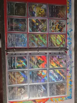 360 Pokemon Card Lot V VMAX EX Full Art Holo Rare GX SR Two Binder Collection - Image 2