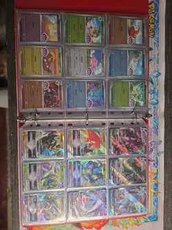 360 Pokemon Card Lot V VMAX EX Full Art Holo Rare GX SR Two Binder Collection - Image 4