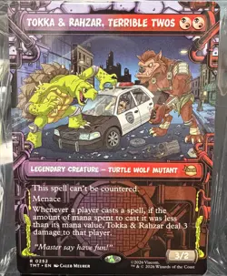 Magic the gathering ninja turtles 50 foils mixed cards and fresh cards!! - Image 1