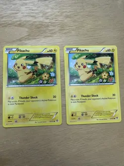 Pokemon Pikachu XY Basic Cards 27/111 Lot of 2 English Regular Finish. NM/LP - Image 1
