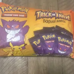Pokemon TCG Trick or Trade BOOster Booster Bundle 40 Mini Packs 120 Cards - Image 1