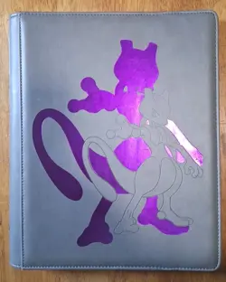 Ultra PRO Pokemon TCG Mewtwo 9-Pocket Premium Binder 360 Card Capacity 20 Pages - Image 1