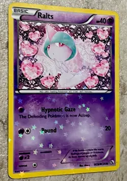 Pokemon Ralts RC8/RC25 Legendary Treasures: Radiant Collection LP Holo English - Image 1