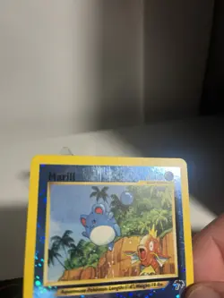1999 Pokemon Marill 11/18 Reverse Holo Promo Card Southern Islands English - Image 3