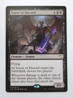 MTG Sower of Discord (C18) Commander 2018 Regular Rare 019/317 - Image 1