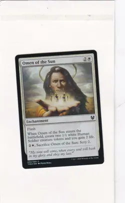 MTG: Theros Beyond Death: Foil: Omen of the Sun - Image 1