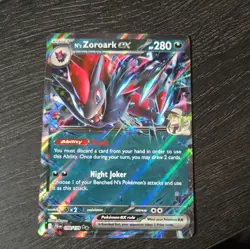 N's Zoroark EX 98/159 Double Rare Holo -SV09- Journey Together -NM- Pokemon TCG - Image 1