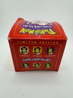 Limited Edition Pokemon 1999 Burger King Jigglypuff Gold Card #39 in Ball Case - Image 4