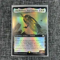 The Prydwen, Steel Flagship [Foil] #370 Extended Art MTG Fallout ⭐LP Or NM - Image 1
