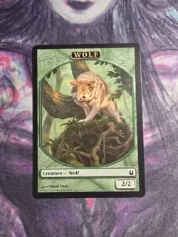 Wolf Token Born of the Gods Regular - Image 1