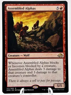 Assembled Alphas 117/205 Eldritch Moon EMN MTG NM - Image 1