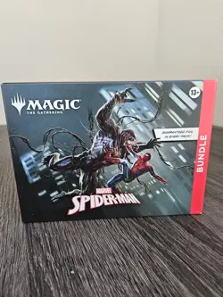 Magic The Gathering Marvel Spider-Man Bundle Sealed MTG 2025 – 9 Boosters + Foil - Image 1