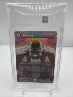 Eddie Brock (0233) (Borderless) Marvel's Spider-Man Foil TAG 9 Magic MTG - Image 1