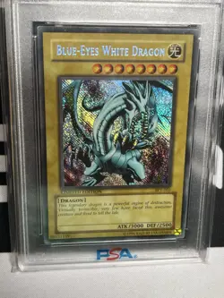 Yu-Gi-Oh TCG Blue-Eyes White Dragon BPT-003 Secret Rare Reverse Holo Misprint - Image 2