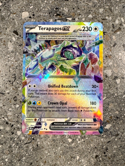 Pokemon TCG Cards Terapagos ex 092/131 Prismatic Evolutions Double Rare MINT - Image 1