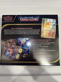 Pokemon Center Elite Trainer Box Mega Evolution—Chaos Rising - Image 3