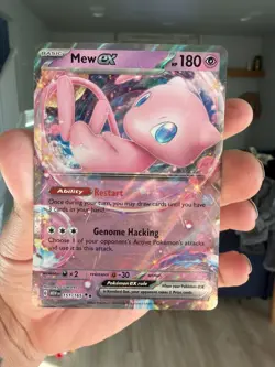Mew ex 151/165 Scarlet & Violet 151 Pokemon - Image 1