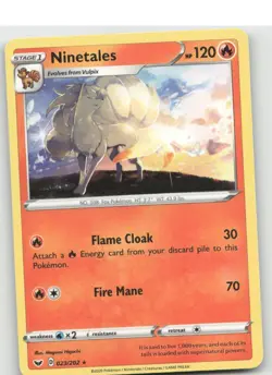 Ninetales SWSH01: Sword & Shield Base Set [SWSH01 - 023/202] - Image 1