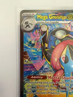 Pokemon TCG Mega Greninja SIR 116/086 Chaos Rising Pack Fresh - Image 2