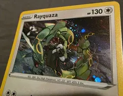 Pokemon TCG Rayquaza SWSH029 (Cosmos Holo) Promo *Near Mint* *SWIRL* - Image 1
