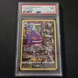 PSA 9 Gengar TG06/TG30 Swsh11: Lost Origin Trainer Gallery Holo Pokemon TCG - Image 2