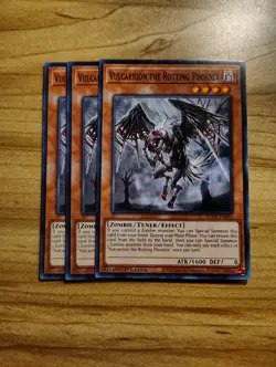 Yu-Gi-Oh - Vulcarrion The Rotting Phoenix 3X - Full Playset - Image 1