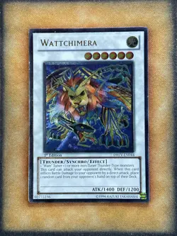 Yugioh Wattchimera DREV-EN044 Ultimate Rare 1st Ed LP - Image 1