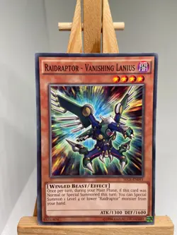 Raidraptor - Vanishing Lanius - SECE-EN011 - NM - YuGiOh - Image 1