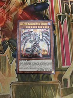 Red-Eyes Darkness Metal Dragon UP01-EN002 Ultimate Rare Limited ED VLP Yugioh - Image 1