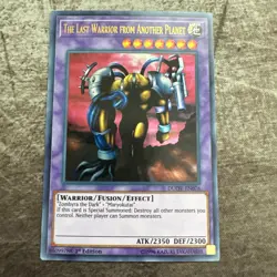 The Last Warrior from Another Planet - DUOV-EN076 - 1st Ultra Rare- Yugioh - LP - Image 1