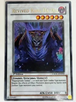 Revived King Ha Des - CSOC-EN044 -Ultra Rare - 1st Edition - Image 1