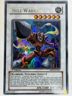 Drill Warrior - ABPF-EN041 - Ultra Rare - 1st Edition - Image 1