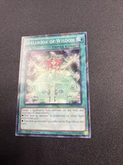 Spellbook of Wisdom BP03-EN177 Yu-Gi-Oh! TCG LP 1st Edition A6 - Image 2