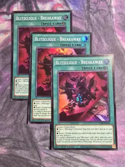 3x Blitzclique - Breakaway 1st Edition Super Rare CORI-EN051 Yu-Gi-Oh! - Image 1