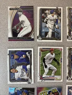 SHOHEI OHTANI Lot Of 20 Cards: Inserts, Topps, Bowman, Heritage. Dodgers Angels - Image 2