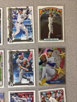 SHOHEI OHTANI Lot Of 20 Cards: Inserts, Topps, Bowman, Heritage. Dodgers Angels - Image 3