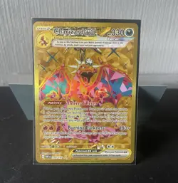 Charizard ex 228/197 SV03 Obsidian Flames Hyper Rare Gold Holo - Image 1