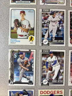 SHOHEI OHTANI Lot Of 20 Cards: Inserts, Topps, Bowman, Heritage. Dodgers Angels - Image 4
