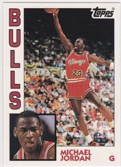 MICHAEL JORDAN ROOKIE CARD Topps Archives BASKETBALL Chicago Bulls NBA RC!! - Image 1