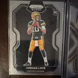 Panini 2020 Jordan Love Rookie 6-Card Lot Prizm Black/Select/Chronicles - Image 2