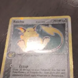 Pokemon Raichu 15/110 Holon Phantoms Delta Species Holo Rare English 70HP - Image 4