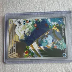 Nintendo Oshawott 105/086 White Flare Illustration Rare Holo EN HP70 2025 - Image 4