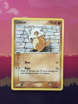 Pokemon Card Cubone EX Delta Species Common 60/113 Near Mint - Image 1