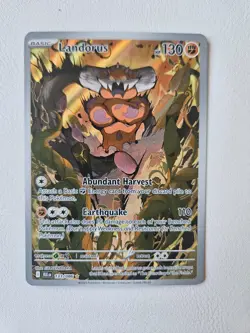Pokemon TCG Landorus 131/086 Illustration Rare – Black Bolt – Near Mint - Image 1