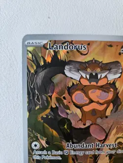 Pokemon TCG Landorus 131/086 Illustration Rare – Black Bolt – Near Mint - Image 2