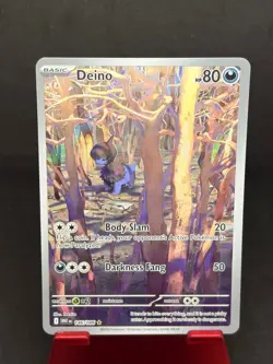 Pokemon TCG Deino IR White Flare Card 146/086 White Flare NM - Image 1